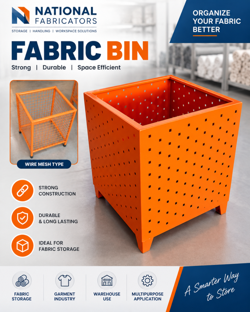 Fabric Bin for Industrial Fabric Storage