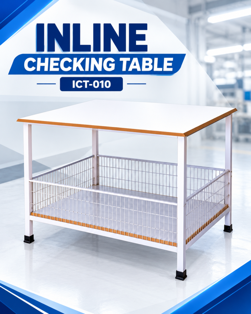 Inline Checking Table ICT-010 for garment production