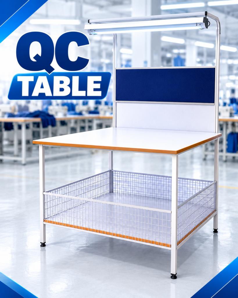 QC Table QCT-011 for garment quality inspection